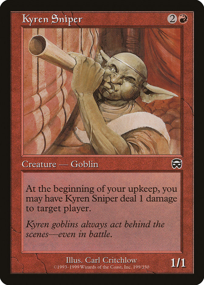 Kyren Sniper [Mercadian Masks] 