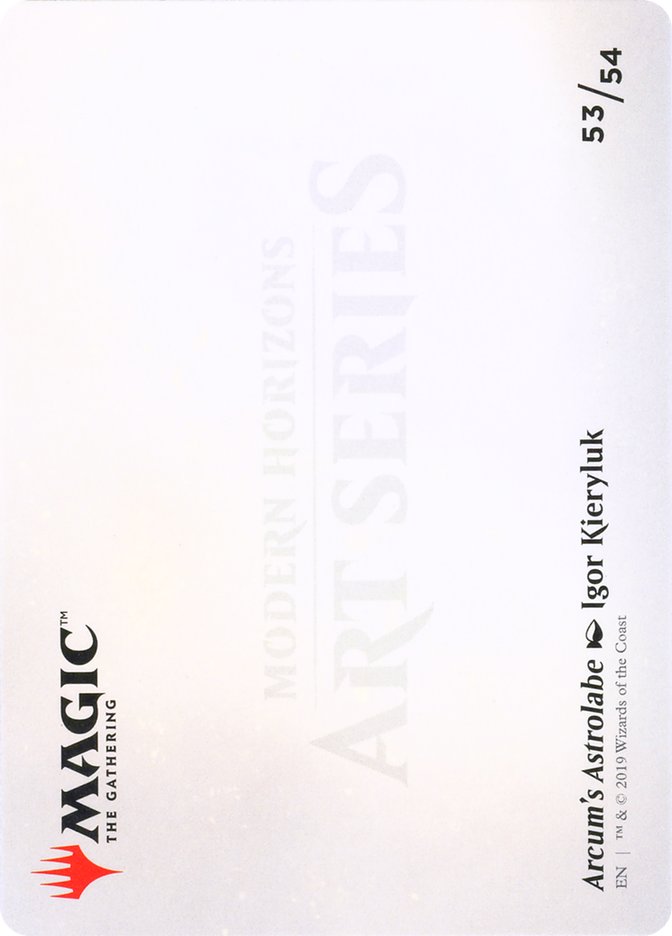 Arcum's Astrolabe // Arcum's Astrolabe [Modern Horizons Art Series] 