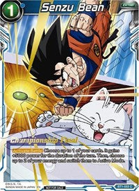 Senzu Bean (2019 Final Championship) (BT1-053) [Tournament Promotion Cards] 