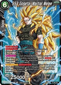 SS3 Gogeta, Martial Melee (Unison Warrior Series Tournament Pack Vol.3) (P-286) [Tournament Promotion Cards] 