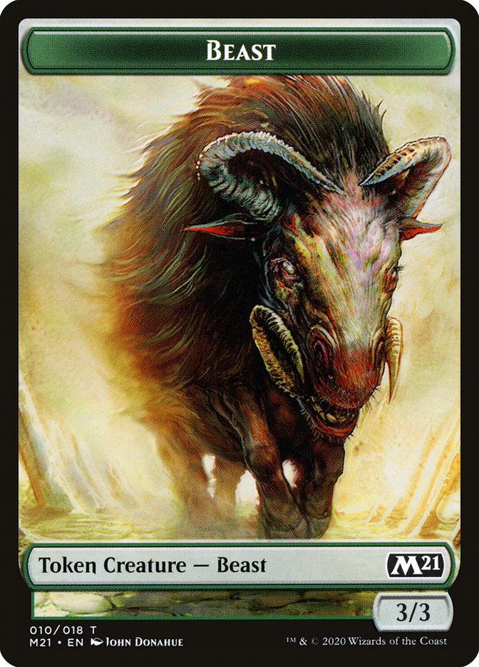 Beast Token [Core Set 2021 Tokens] 
