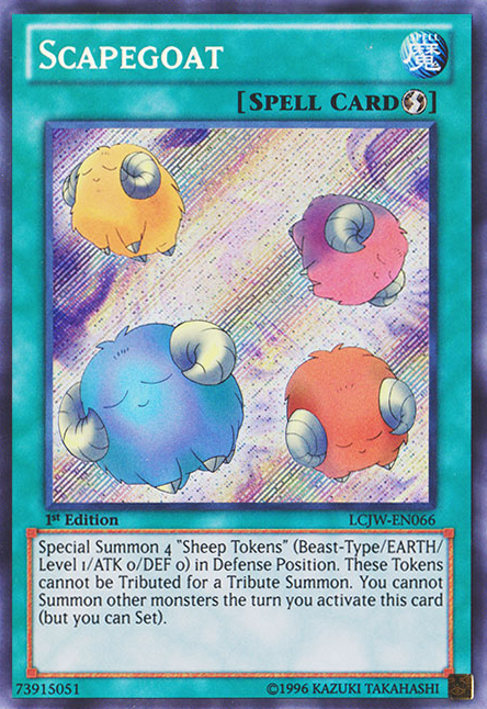 Scapegoat [LCJW-EN066] Secret Rare 