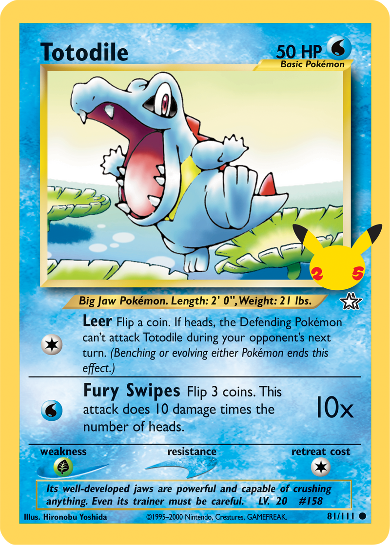 Totodile (81/111) [First Partner Pack] 