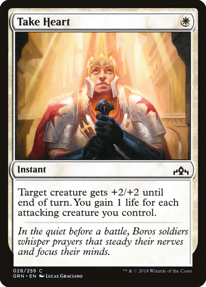 Take Heart [Guilds of Ravnica] 