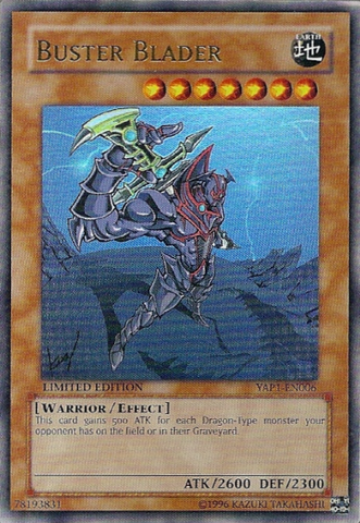 Buster Blader [YAP1-EN006] Ultra Rare 