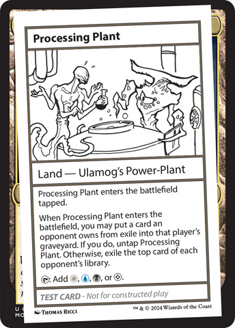 Processing Plant [Mystery Booster 2 Playtest Cards] 