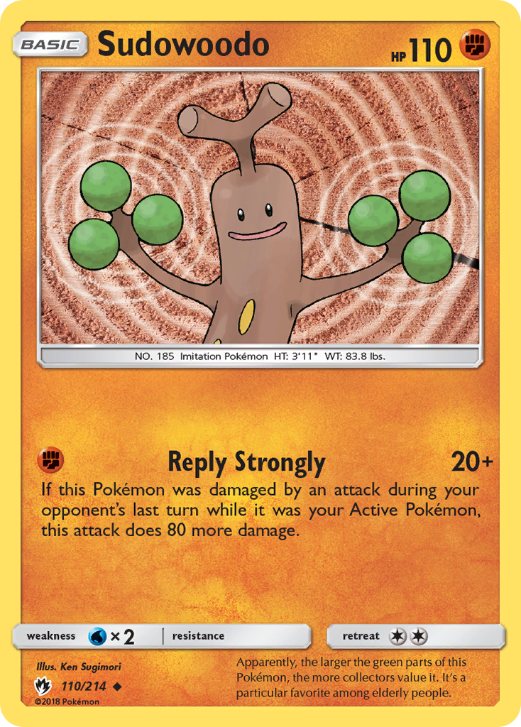 Sudowoodo (110/214) [Sun &amp; Moon: Lost Thunder] 