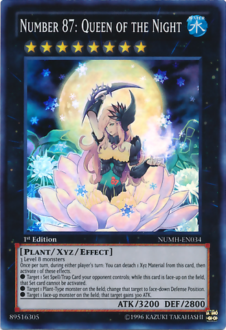 Number 87: Queen of the Night [NUMH-EN034] Super Rare 