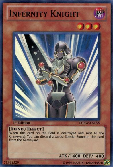 Infernity Knight [PHSW-EN099] Super Rare 