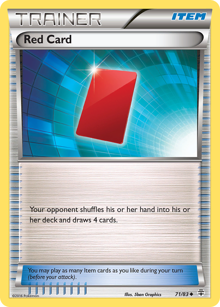 Red Card (71/83) [XY: Generations] 