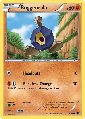 Roggenrola (50/98) [Black &amp; White: Emerging Powers] 