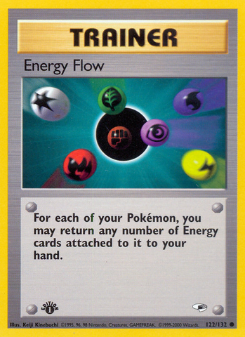 Energy Flow (122/132) [Gym Heroes 1st Edition] 