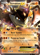 Terrakion EX (71/124) [Black &amp; White: Dragons Exalted] 