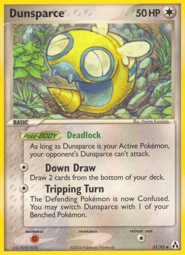 Dunsparce (31/92) [EX: Legend Maker] 