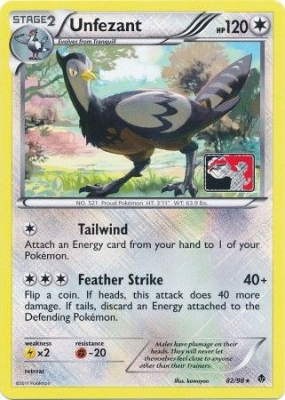 Unfezant (82/98) (League Promo) [Black &amp; White: Emerging Powers] 