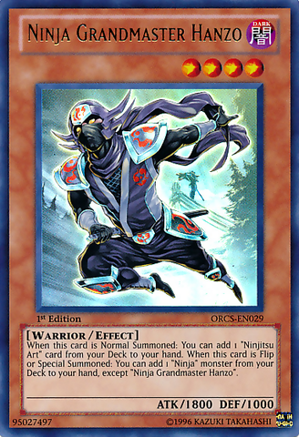 Ninja Grandmaster Hanzo [ORCS-EN029] Ultra Rare 