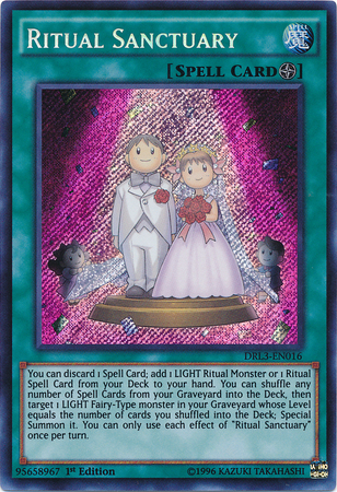 Ritual Sanctuary [DRL3-EN016] Secret Rare 