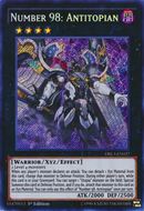 Number 98: Antitopian [DRL3-EN027] Secret Rare 