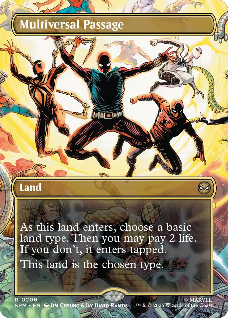 Multiversal Passage (Borderless) [Marvel's Spider-Man] 