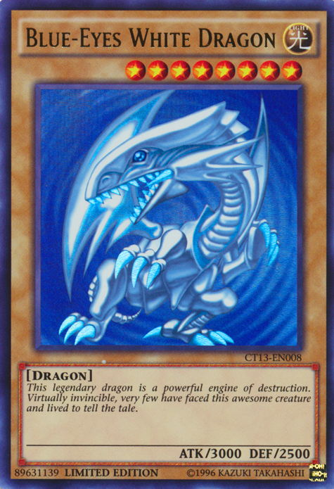 Blue-Eyes White Dragon [CT13-EN008] Ultra Rare 