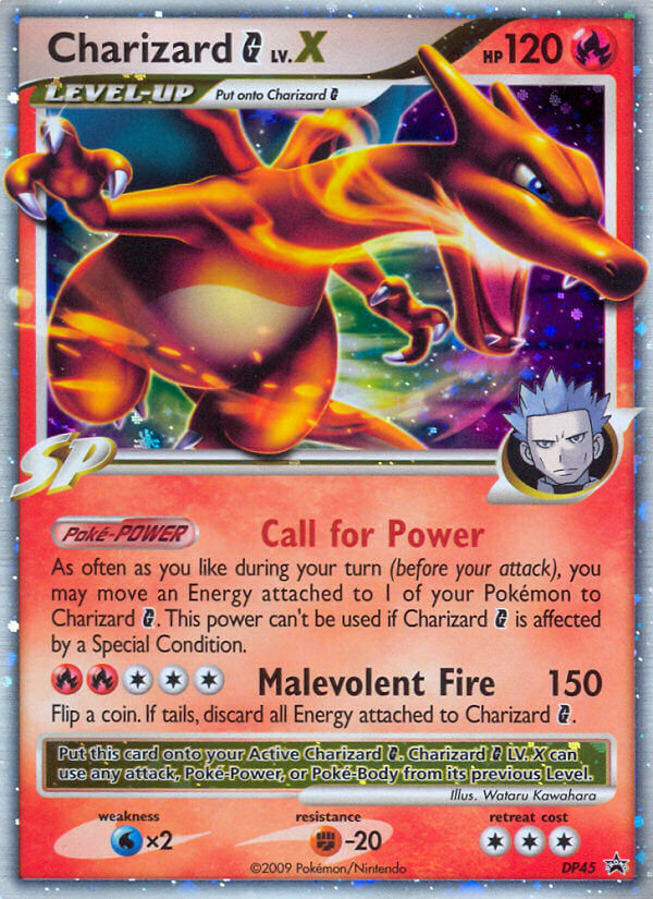 Charizard G LV.X (DP45) [Diamond &amp; Pearl: Black Star Promos] 
