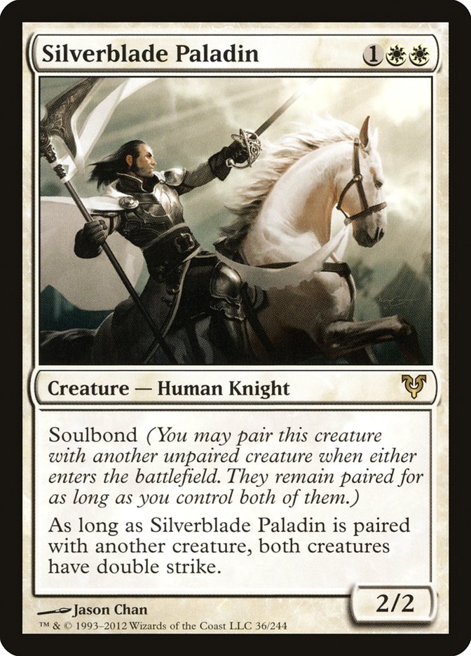 Silverblade Paladin [Avacyn Restored] 