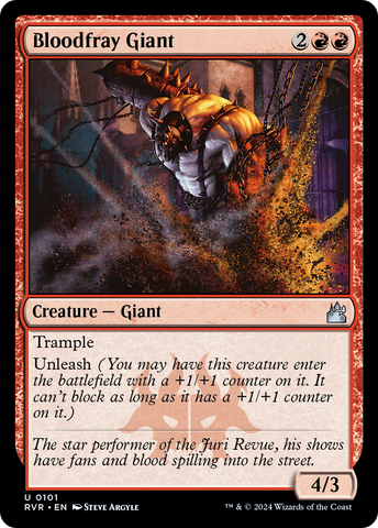 Bloodfray Giant [Ravnica Remastered] 
