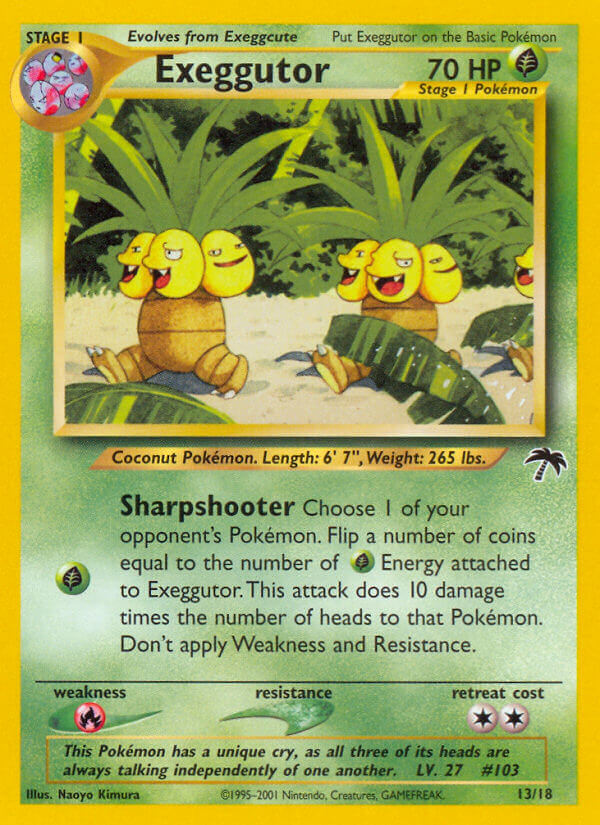 Exeggutor (13/18) [Southern Islands] 