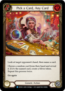 Pick a Card, Any Card (Yellow) [EVR168] (Everfest) 1st Edition Normal 
