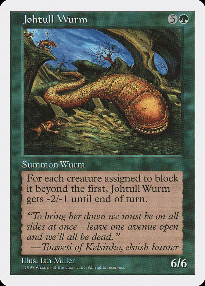 Johtull Wurm [Fifth Edition] 