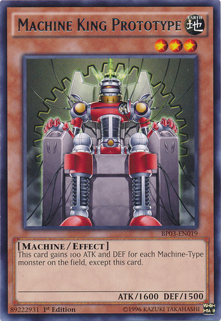 Machine King Prototype [BP03-EN019] Rare 