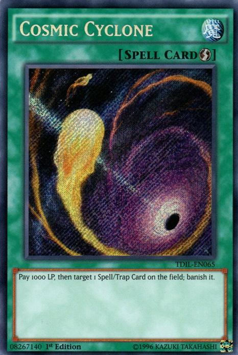 Cosmic Cyclone [TDIL-EN065] Secret Rare 
