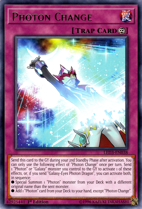 Photon Change [LED3-EN038] Rare 