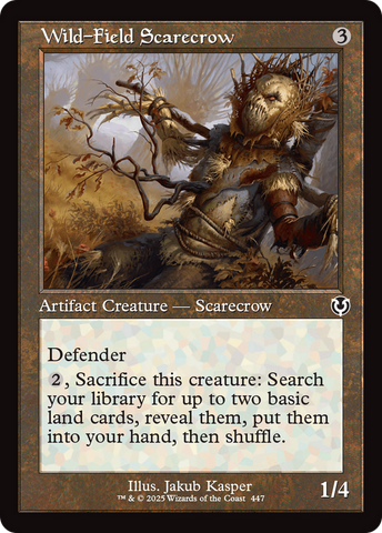 Wild-Field Scarecrow (Retro Frame) [Innistrad Remastered] 