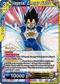 Vegeta, Energy Salvo (BT8-107_PR) [Malicious Machinations Prerelease Promos] 