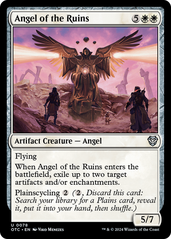 Angel of the Ruins [Outlaws of Thunder Junction Commander] 