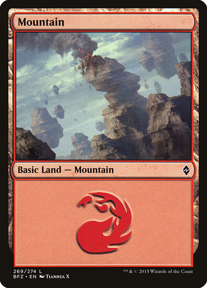 Mountain (269) [Battle for Zendikar] 
