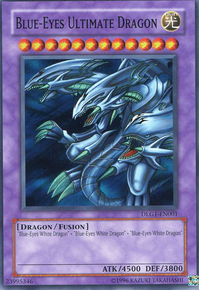 Blue-Eyes Ultimate Dragon [DLG1-EN001] Super Rare 