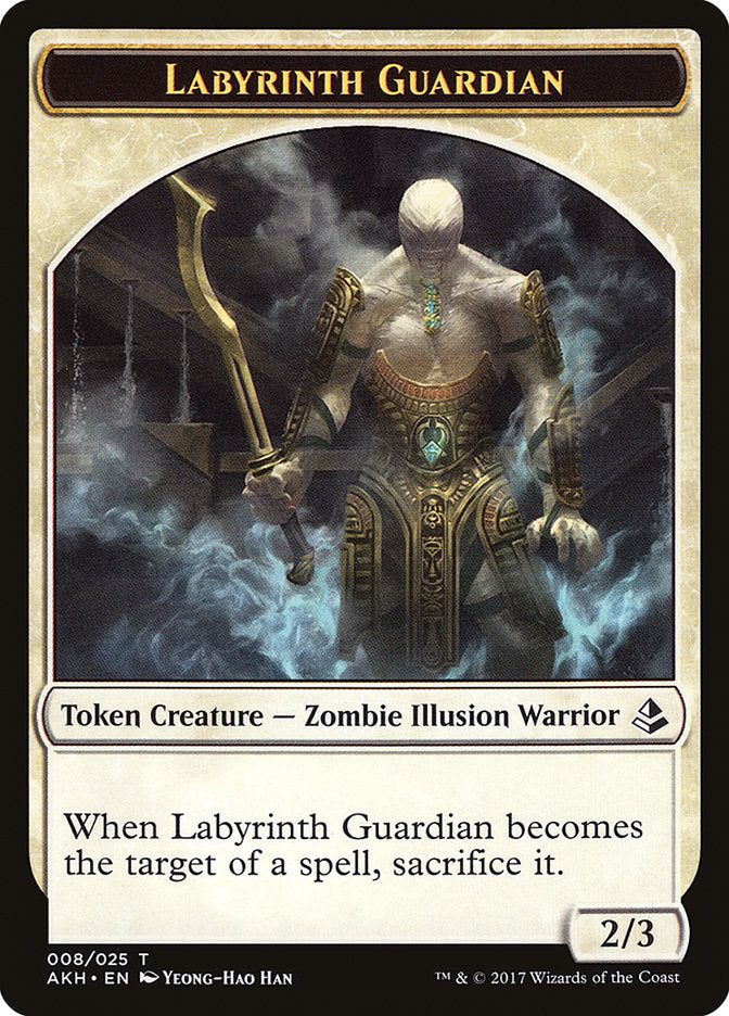 Jeton Gardien du Labyrinthe [Jetons Amonkhet] 
