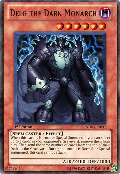 Delg the Dark Monarch [STBL-EN037] Super Rare 
