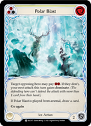 Polar Blast (Yellow) [ELE167] (Tales of Aria) 1st Edition Rainbow Foil 