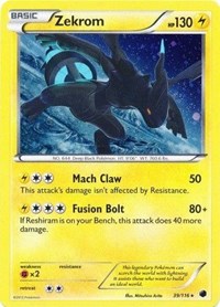 Zekrom (39/116) (Cosmos Holo) [Black &amp; White: Plasma Freeze] 
