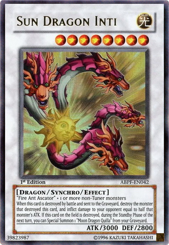 Sun Dragon Inti [ABPF-EN042] Ultra Rare 
