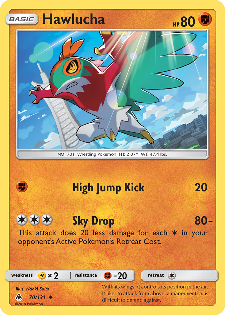 Hawlucha (70/131) [Sun &amp; Moon: Forbidden Light] 