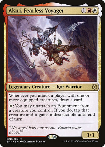Akiri, Fearless Voyager [Zendikar Rising] 