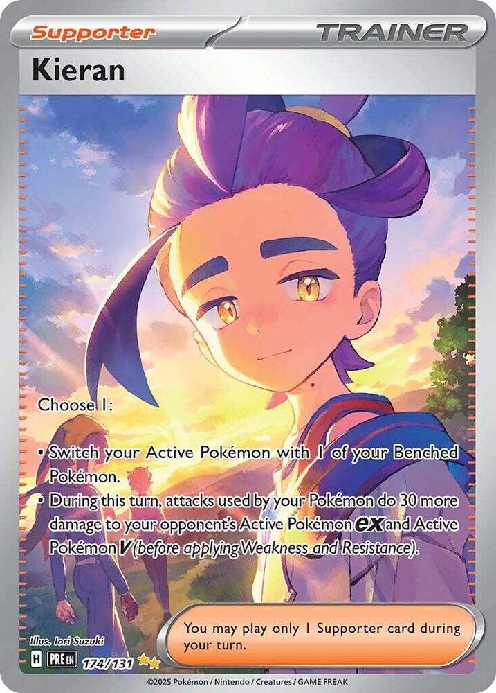 Kieran (174/131) [Scarlet &amp; Violet: Prismatic Evolutions] 