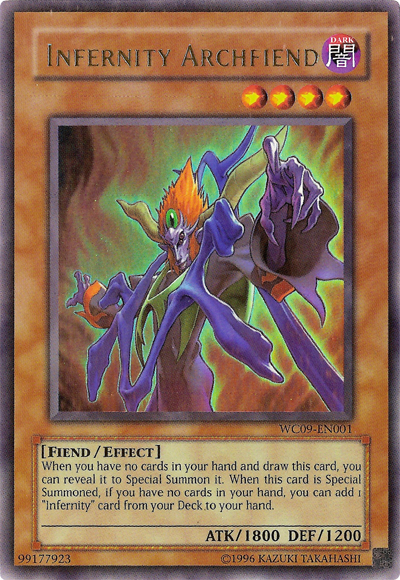 Infernity Archfiend [WC09-EN001] Ultra Rare 