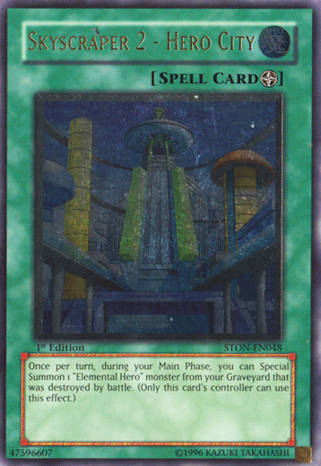 Skyscraper 2 - Hero City [STON-EN048] Ultimate Rare 