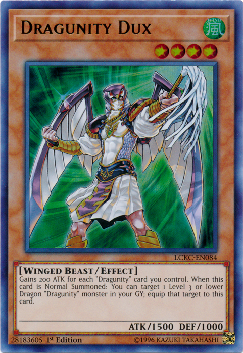 Dragunity Dux [LCKC-EN084] Ultra Rare 