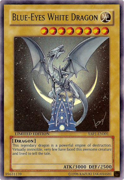 Blue-Eyes White Dragon [YAP1-EN001] Ultra Rare 